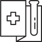 An icon of some doctor's tests.